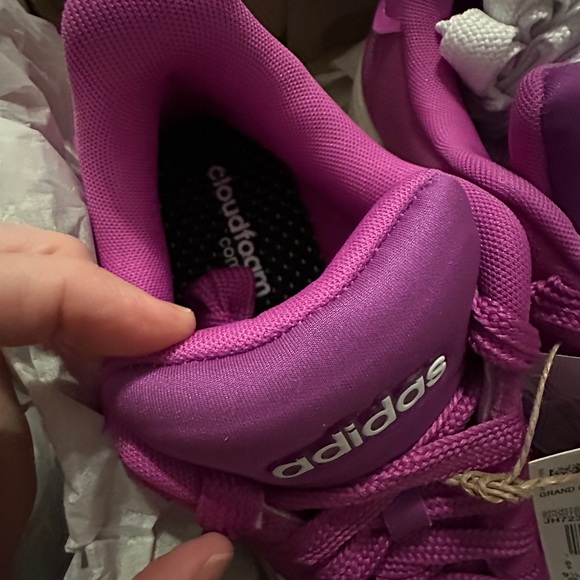 Adidas Grand Court Alpha 00s Pink Magenta women’s 9.5 NIB - Picture 6 of 7